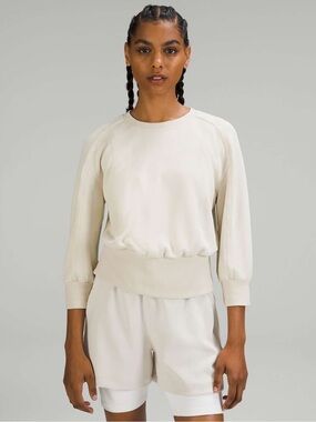 Lululemon Softstreme Ribbed Hem Pullover
